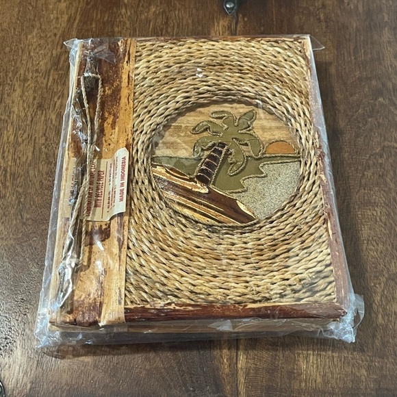 Rustic Organic Handmade Natural Materials Photo Album Fits 20 5x7" Photos - Picture 7 of 8